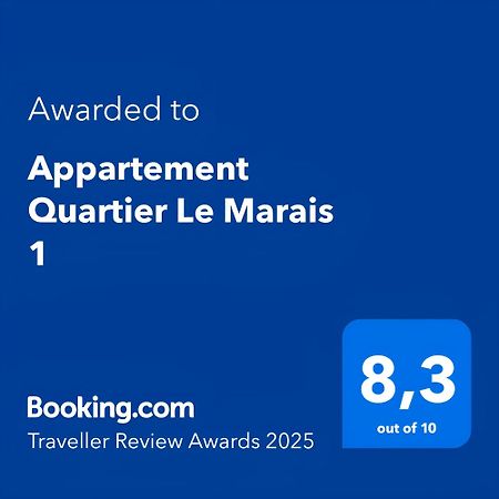 Appartement Quartier Le Marais 1 Free Netflix Parigi Esterno foto